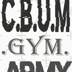 Chris Bumstead T-Shirts - Chris Bumstead Gym Motivation (CBUM GYM ARMY) Classic T-Shirt 5 - Cbum Store artwork Offical CBUM Merch