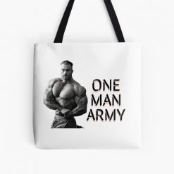 Cbum, ONE MAN ARMY All Over Print Tote Bag RB1312 product Offical CBUM Merch
