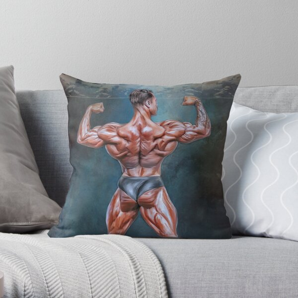 Chris Bumstead Mr Olympia Classic Physique Throw Pillow RB1312 product Offical CBUM Merch