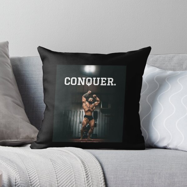 Chris Bumstead -CBUM GYM motivation Throw Pillow RB1312 product Offical CBUM Merch