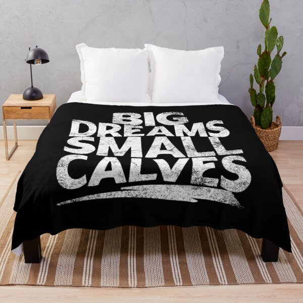 big dreams small calves cbum Throw Blanket RB1312 product Offical CBUM Merch