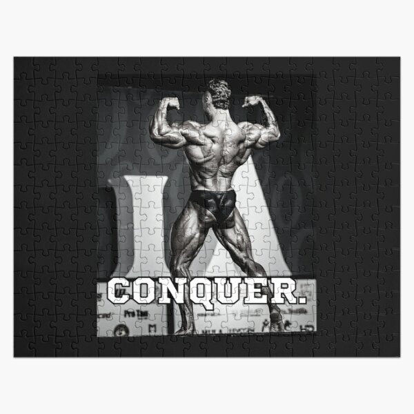 Chris Bumstead Mr Olympia - CBUM Bodybuilding Conquer Jigsaw Puzzle RB1312 product Offical CBUM Merch