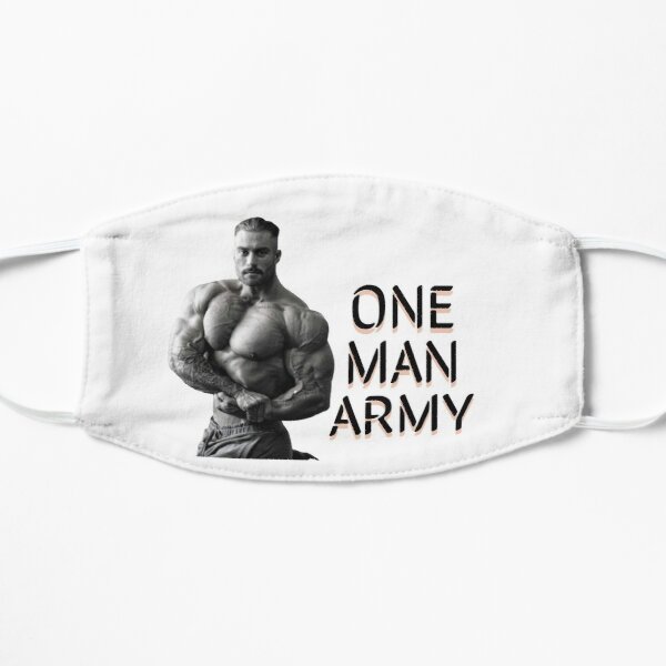 Cbum, ONE MAN ARMY Flat Mask RB1312 product Offical CBUM Merch