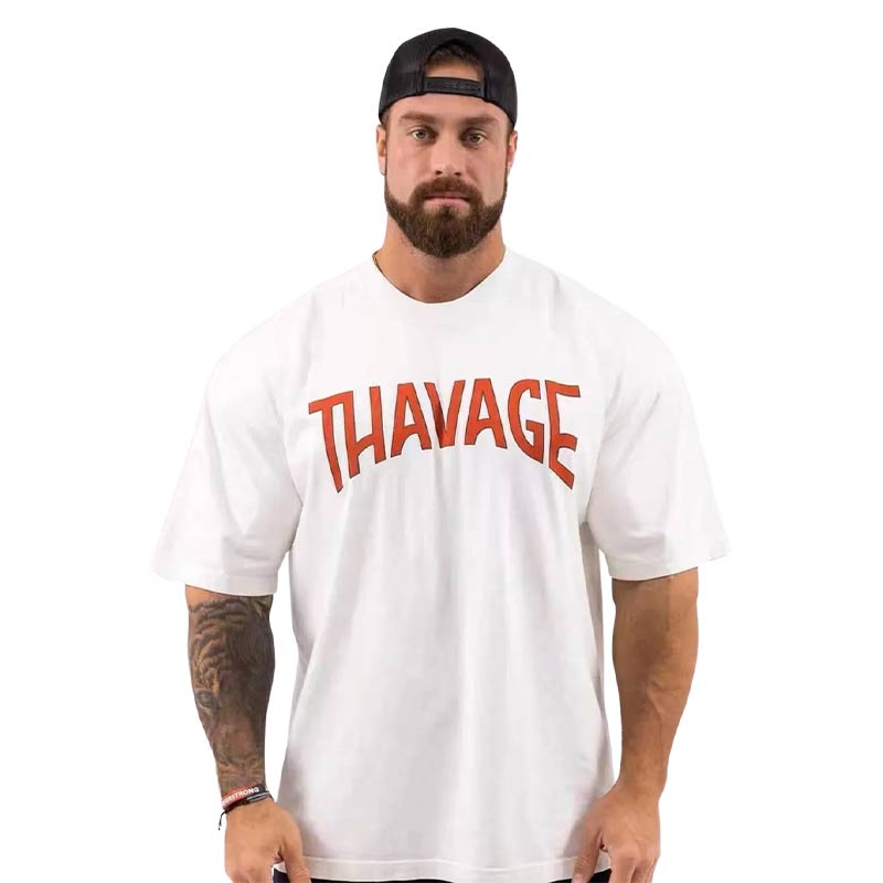 Cbum THAVAGE White Classic T-shirt