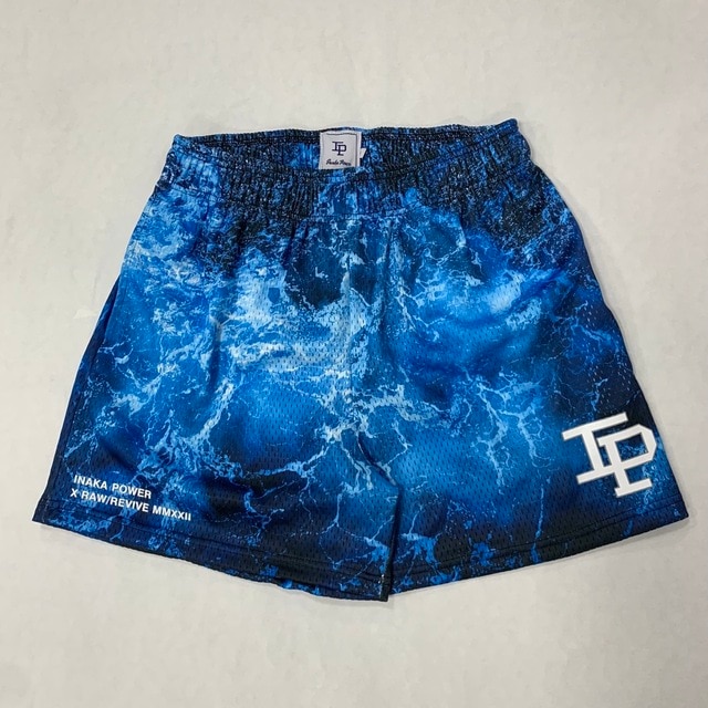 Inaka Power x Thavage Cbum Workout Shorts Blue Lightning | Cbum Store