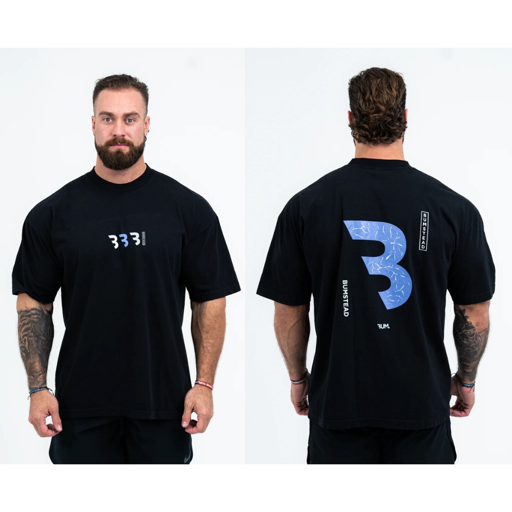 Chris Bumstead T-Shirts – Bumstead B Blue Light Classic T-shirt | Cbum ...