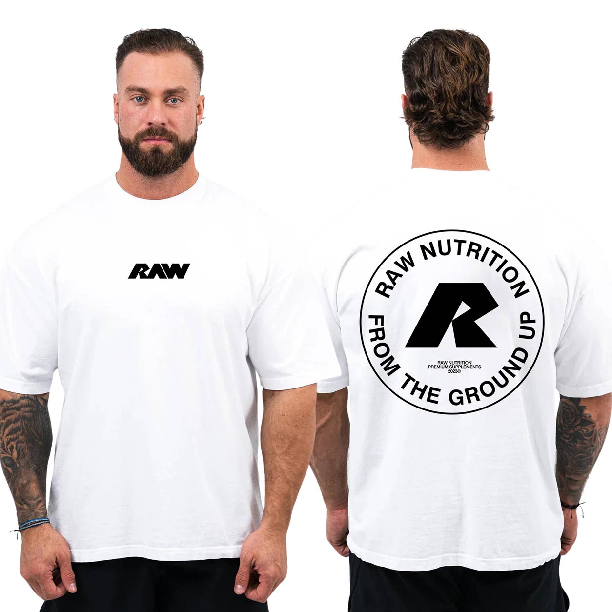 Chris Bumstead T Shirts – Raw Nutrition From The Ground Up T shirt 3 - Cbum Store
