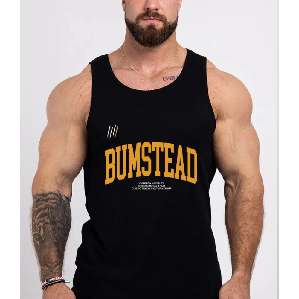 Chris Bumstead Tank Tops - Bumstead Peat Physique Olimpia Tank Top 