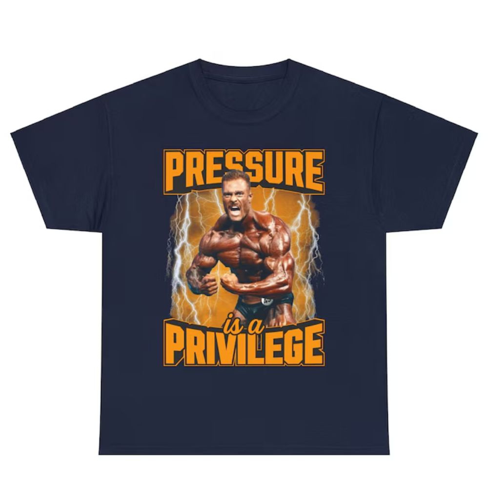 Chris Bumstead T-shirts – Pressure Is A Privilege Chris Bumstead Classic T-Shirt 4 - Cbum Store 246 - Cbum Store