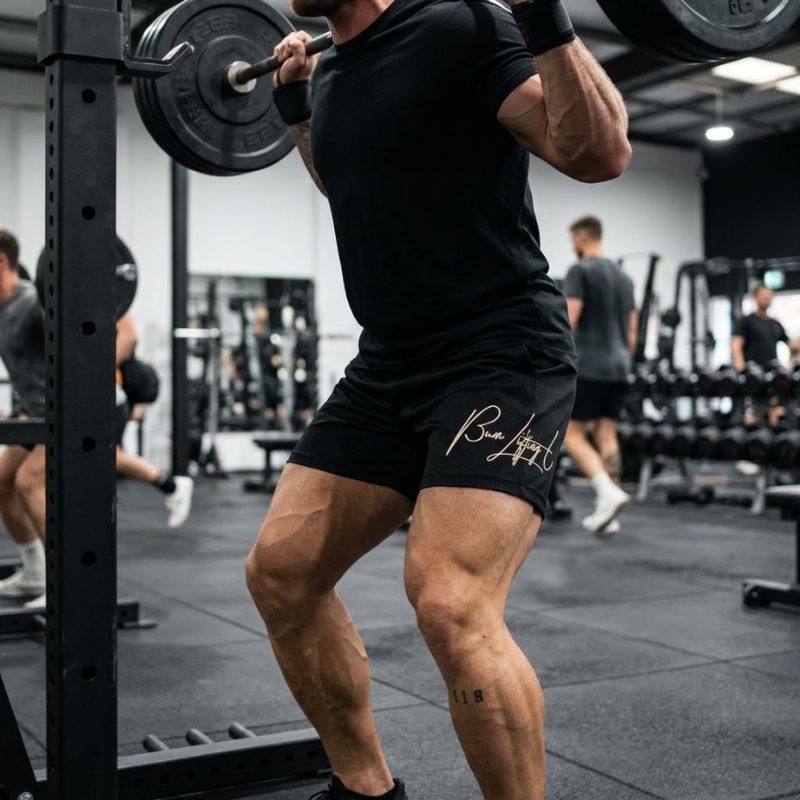 Chris Bumstead Shorts - Essential Script Workout Style Shorts photo review