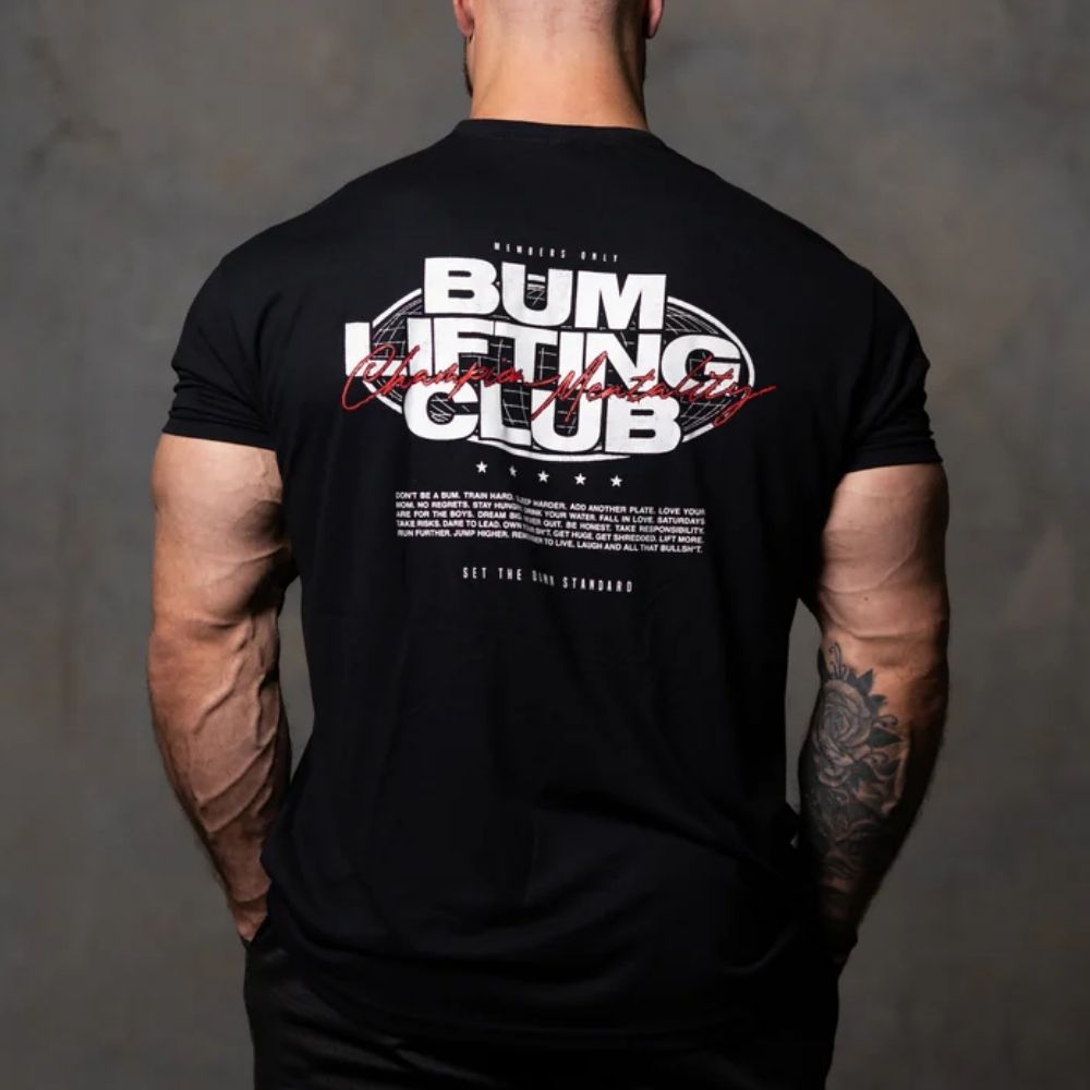その他 Bum lifting club Chris Bumstead T-Shirts – Bum Lifting Club Classic T-shirt