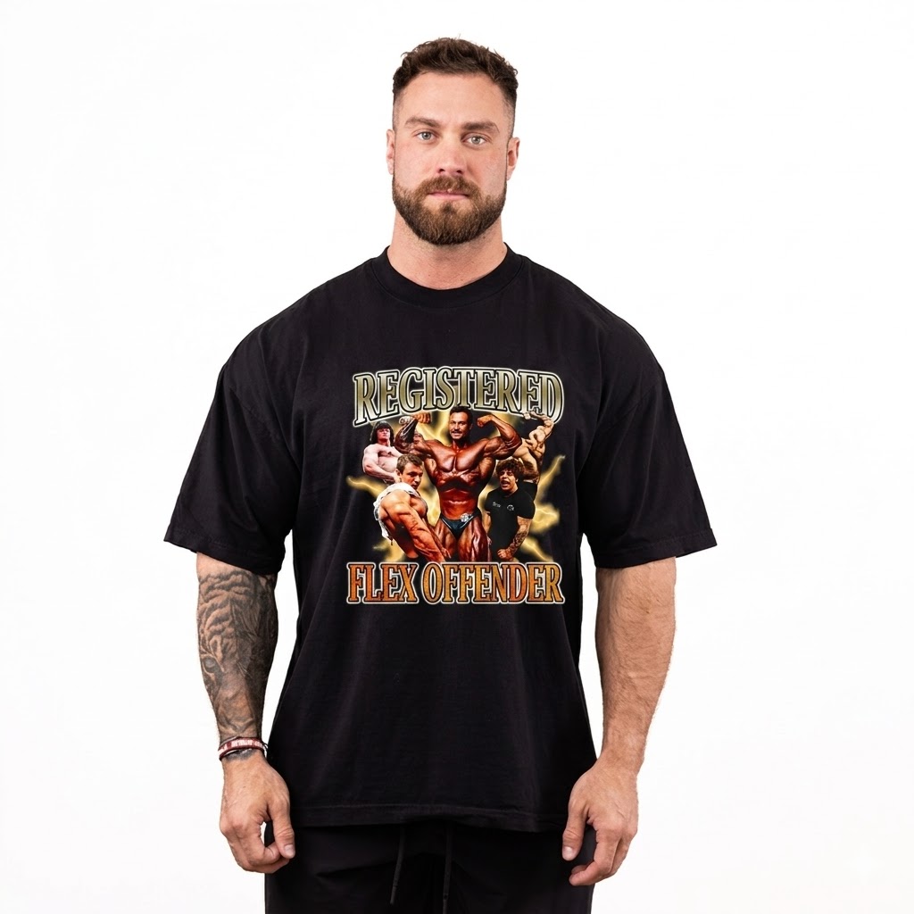 Registered Flex Offender Funny PTTT2304 T shirts 2 - Cbum Store