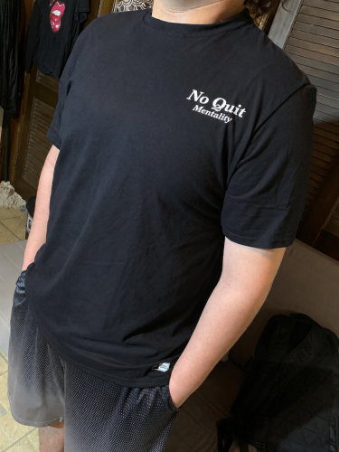 Chris Bumstead T-Shirts – No Quit Mentality Classic T-shirt photo review