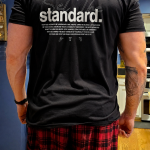 Chris Bumstead T-shirts – Set The Standard Special Ver Classic T-shirt photo review