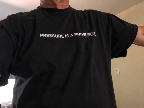 Chris Bumstead T-Shirts – Pressure Is A Privilege Classic T-shirt photo review