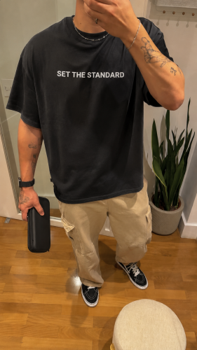 Set The Damn Standard Cbum Shirt photo review