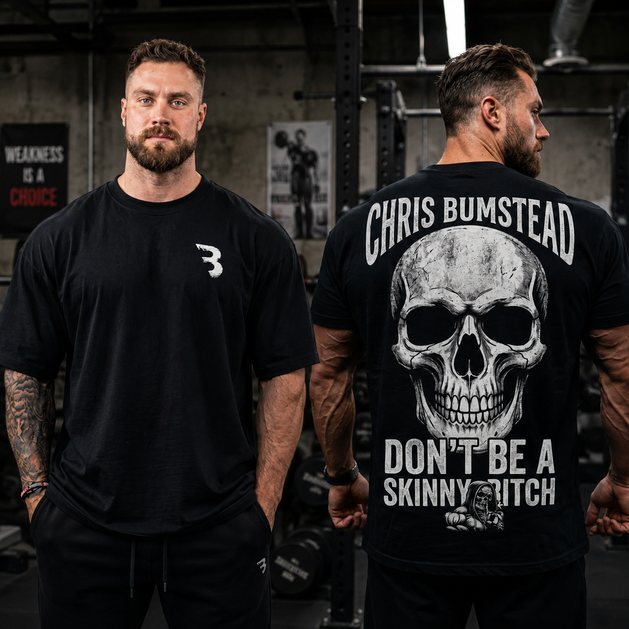 Chris Bumstead Dbasb Skull T-Shirts - Don't be a skinny b*tch Shirt 1 - Cbum Store 4b0226e6 2986 4843 9608 74026885cc75 - Cbum Store