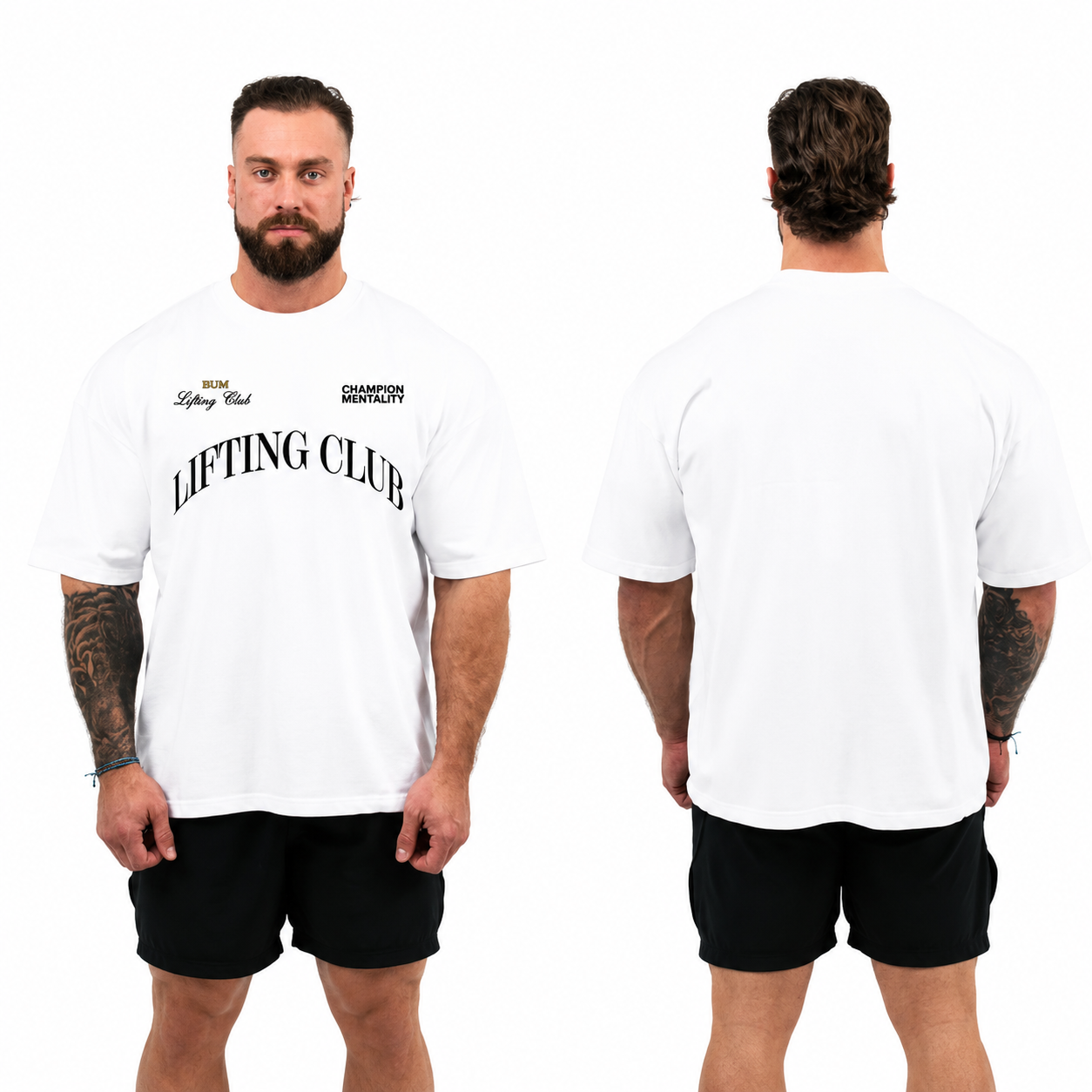 Chris Bumstead T-Shirts - Champion Mentality Oversized T-Shirt 1 - Cbum Store cbum2a 1 - Cbum Store