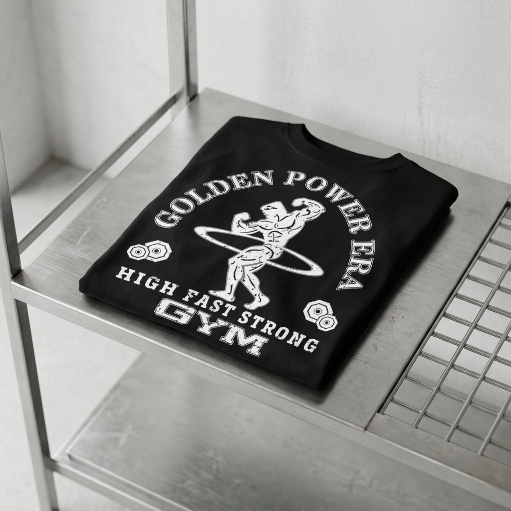 Golden Era Gym PTTT1509 Cbum T-shirt 4 - Cbum Store studio mockup 5 - Cbum Store