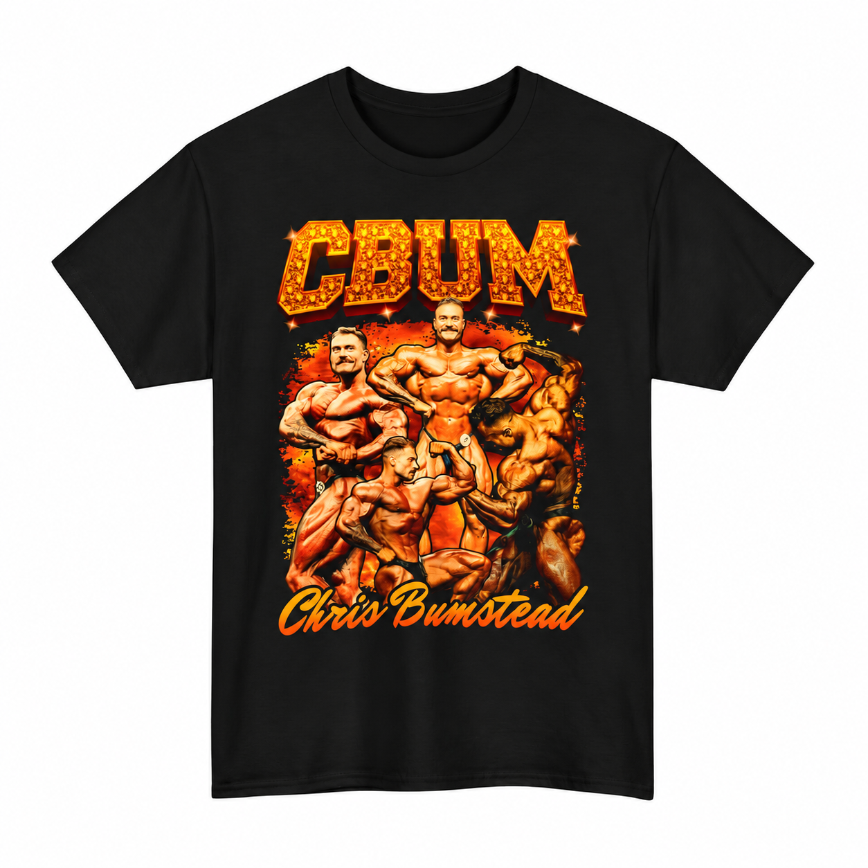 Chris Bumstead PTTT170 Retro Graphic T-shirt 2 - Cbum Store E4 - Cbum Store
